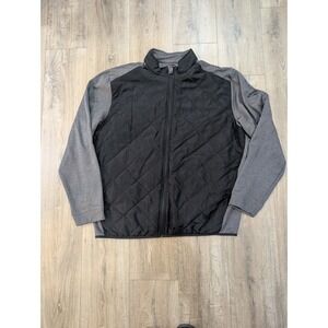 Callaway Weather Series Black Quilted Shield Full Zip Golf Jacket Men's XXL